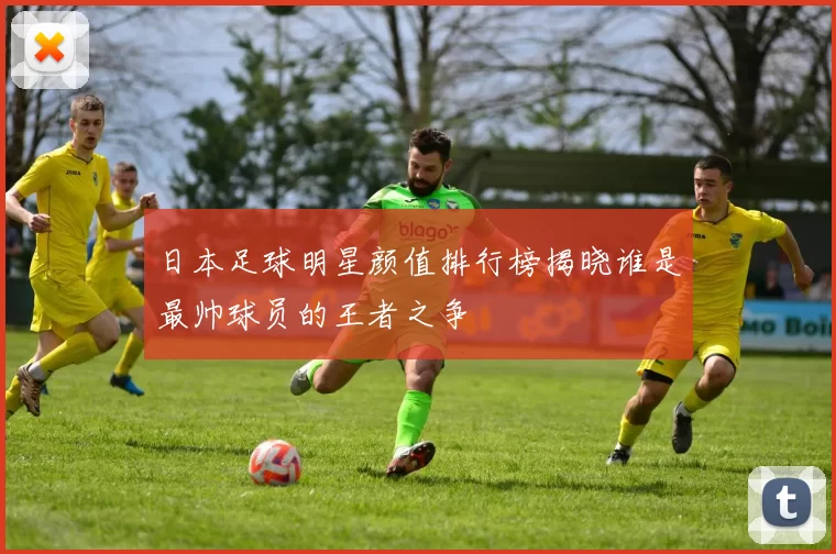 日本足球明星颜值排行榜揭晓谁是最帅球员的王者之争