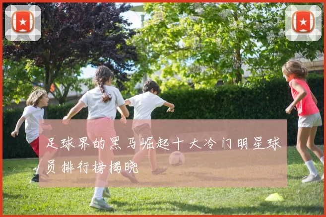 足球界的黑马崛起十大冷门明星球员排行榜揭晓