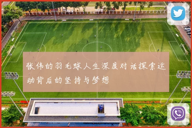 张伟的羽毛球人生深度对话探索运动背后的坚持与梦想