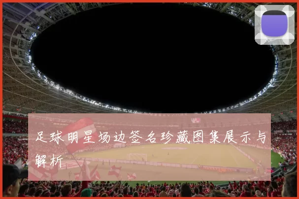 足球明星场边签名珍藏图集展示与解析