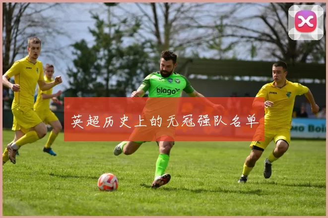英超历史上的无冠强队名单